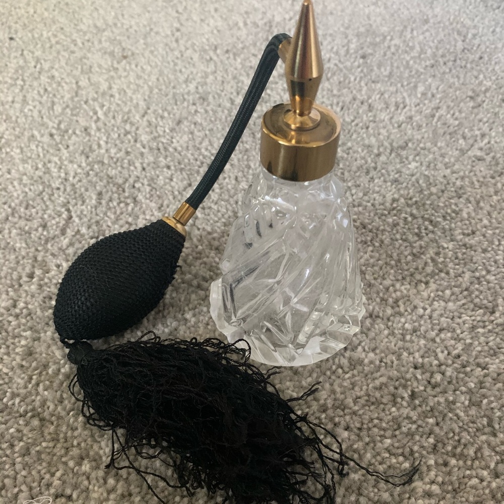 Old vintage perfume bottle